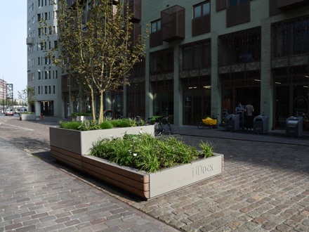 Plantenbak Amsterdam Ijdock (1)