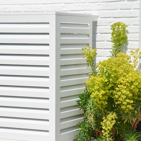 Airco cover white